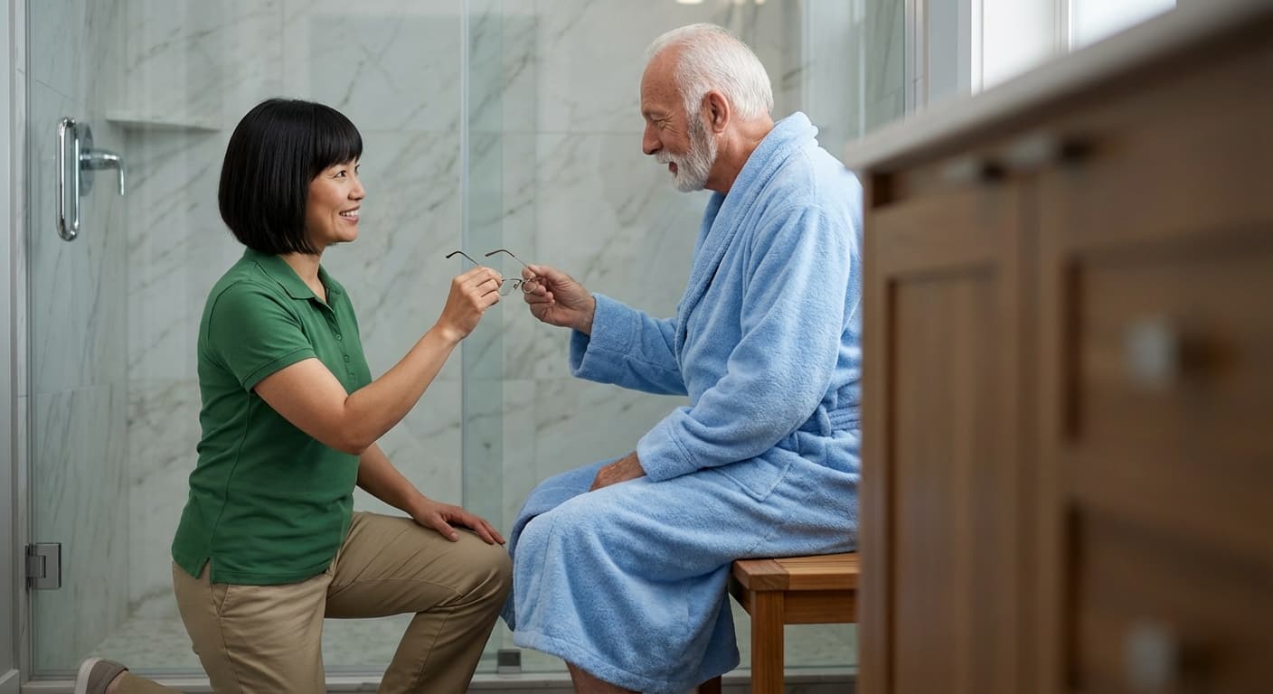 Family caregiver taking a well-deserved break