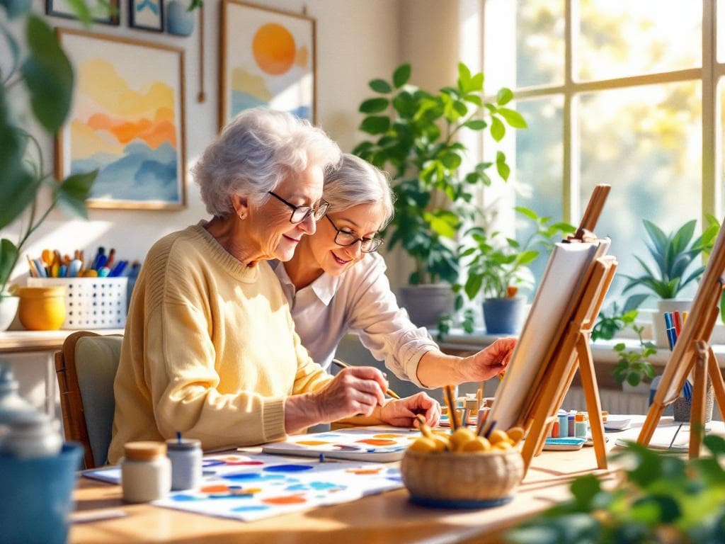 How Art Therapy Enhances Cognitive Function in Seniors with Dementia: A Complete Guide for Families