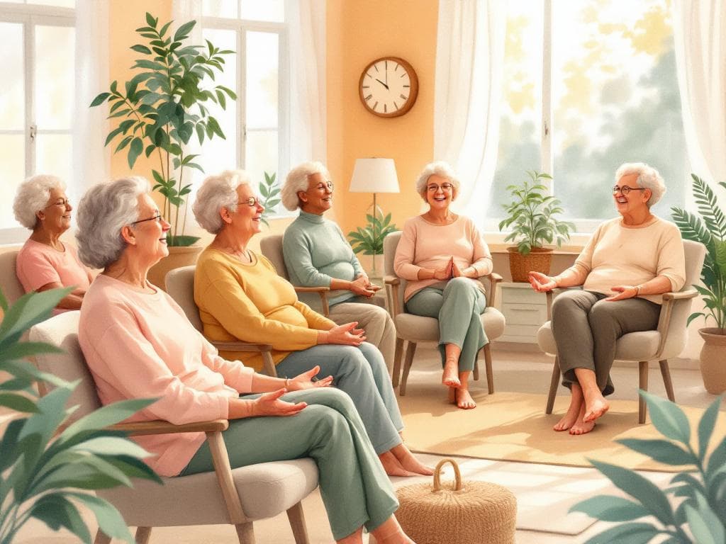 Chair Yoga for Seniors: A Gentle Path to Mobility and Fall Prevention