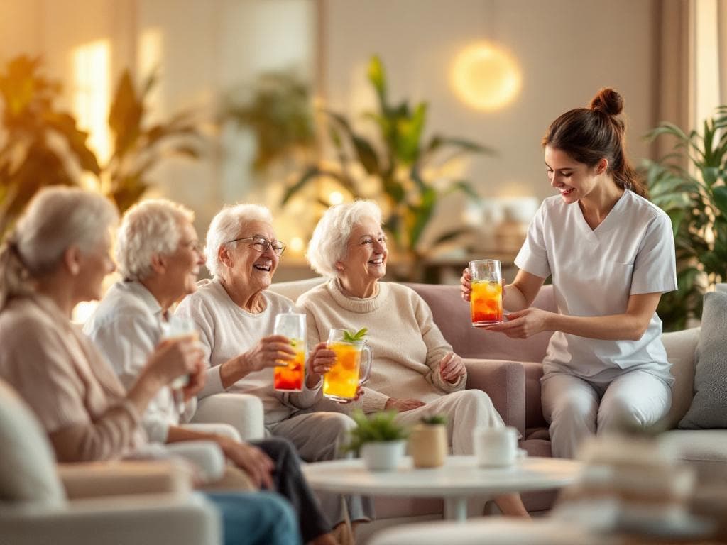 Hydration Stations in Senior Home Care: Innovative Solutions to Prevent Dehydration